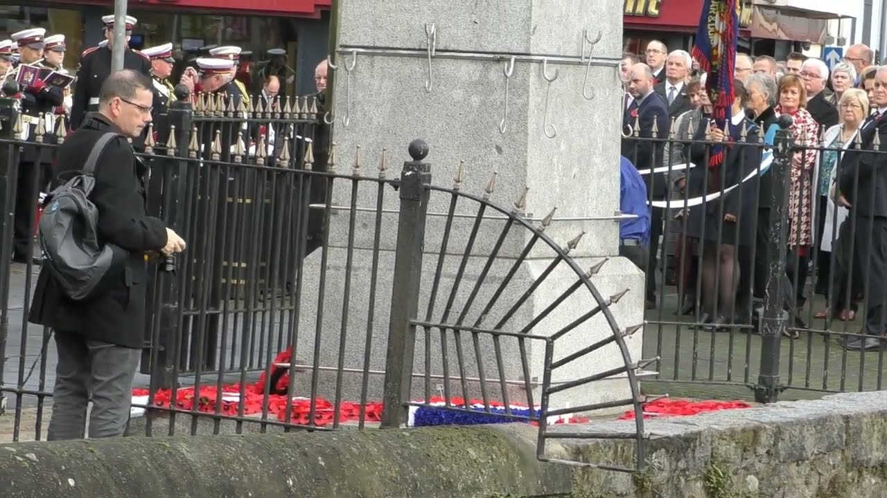 British Legion Remembrance Day Ceremony ,Newry 10/11/24.