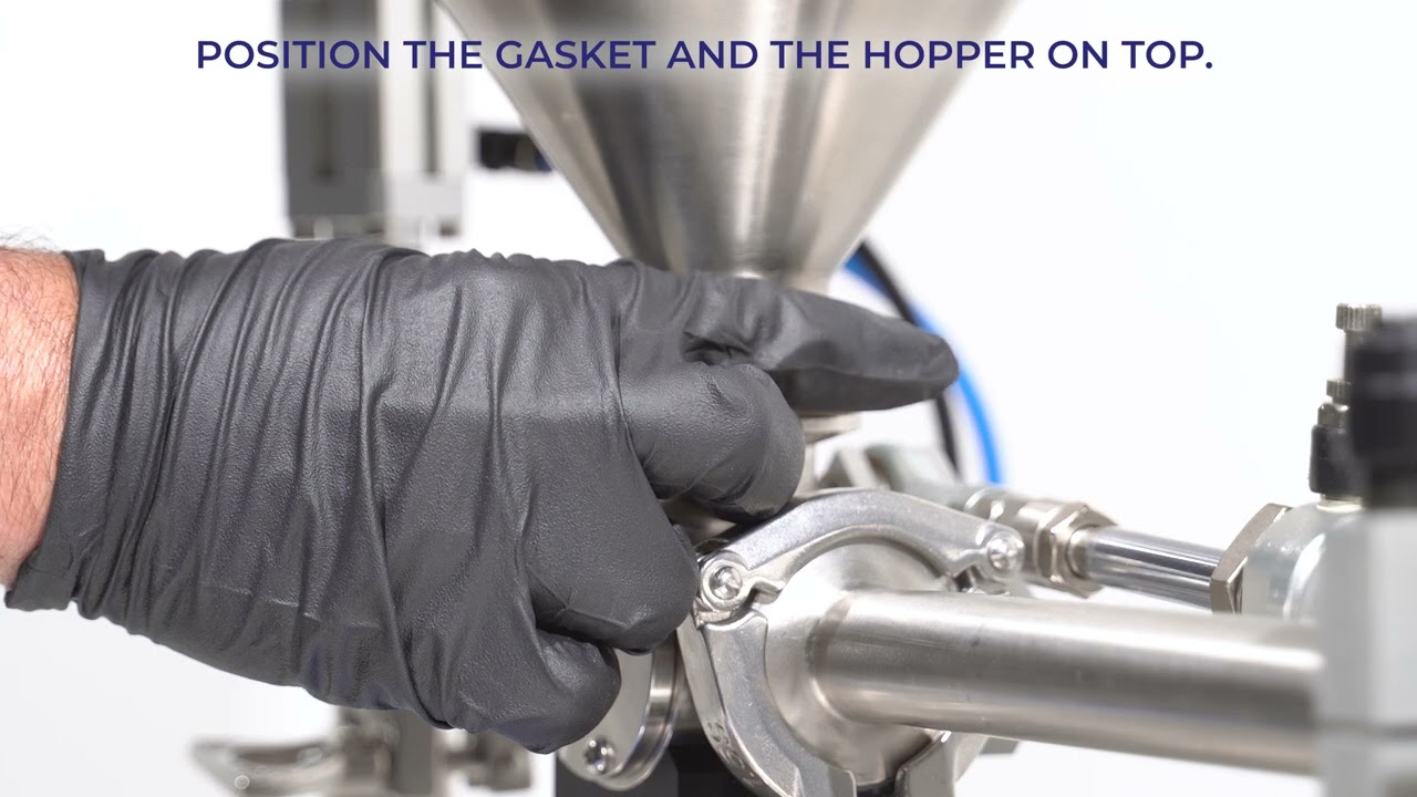 How To Assemble a High Viscosity Piston Filler