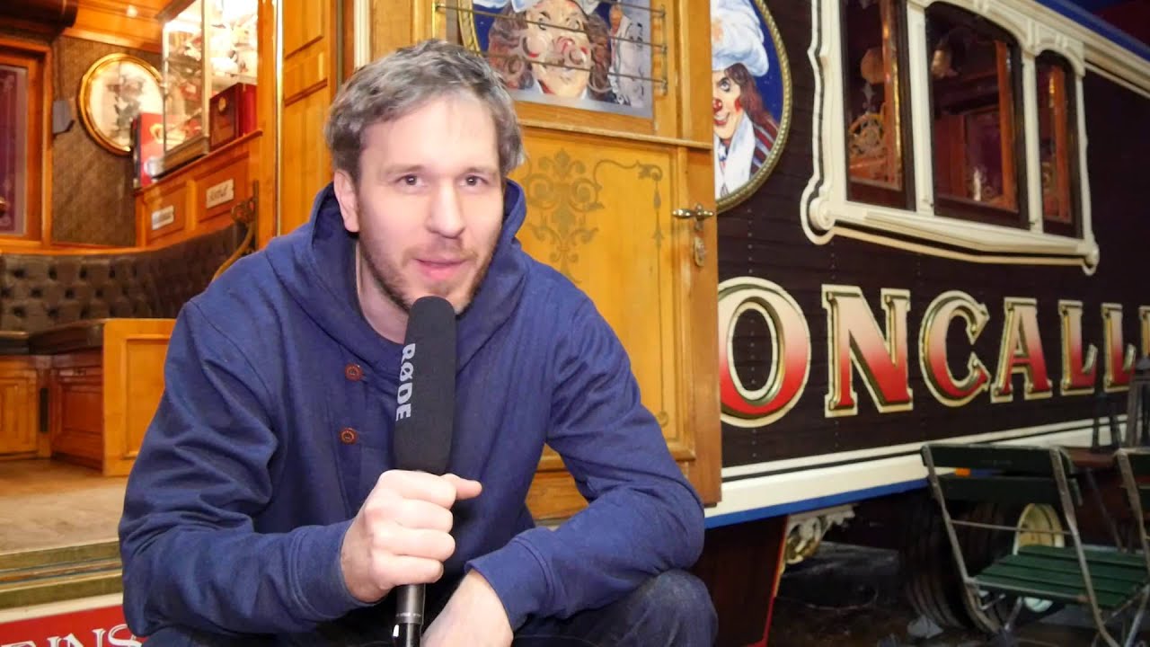 Beatboxer Robert Wicke tritt bei Roncalli auf