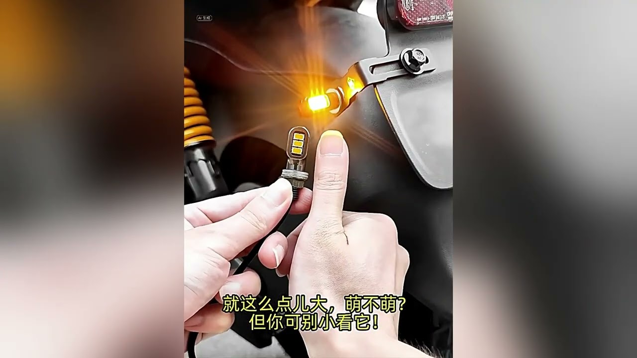 SPIRIT BEAST Electric Car Mini LED Turn Signal 12V Universal High Brightness Tur