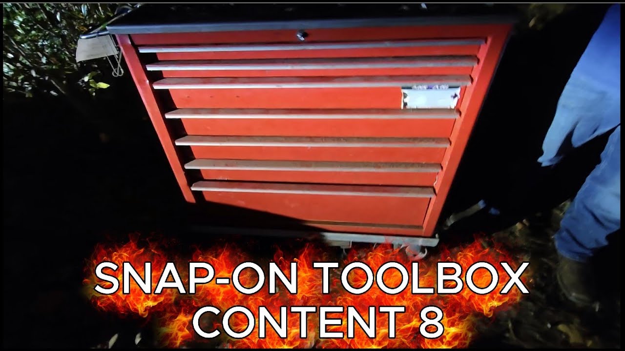 SNAP ON TOOLBOX HAUL 8