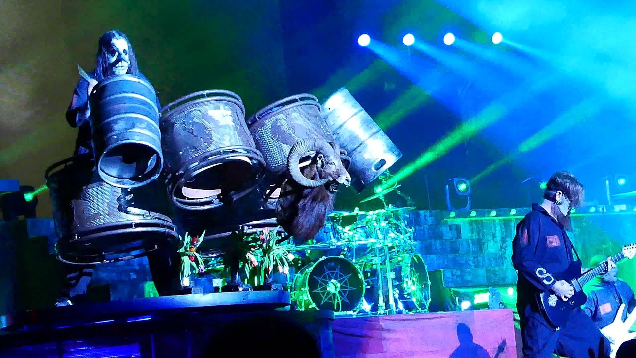 Chris Fehn - The Negative One - Slipknot - ISS Dome, Düsseldorf, Germany [2016] 4K