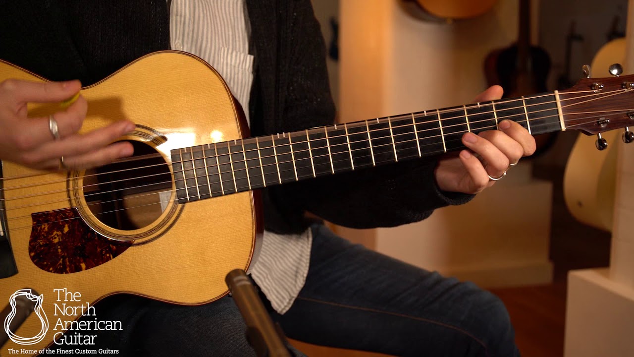 Laurent Brondel A-2 Acoustic Guitar Played By Brian Love (Part One)