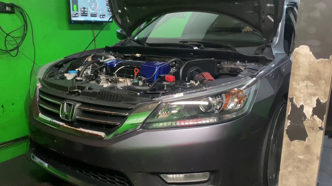 14 Honda Accord 2.4 dyno