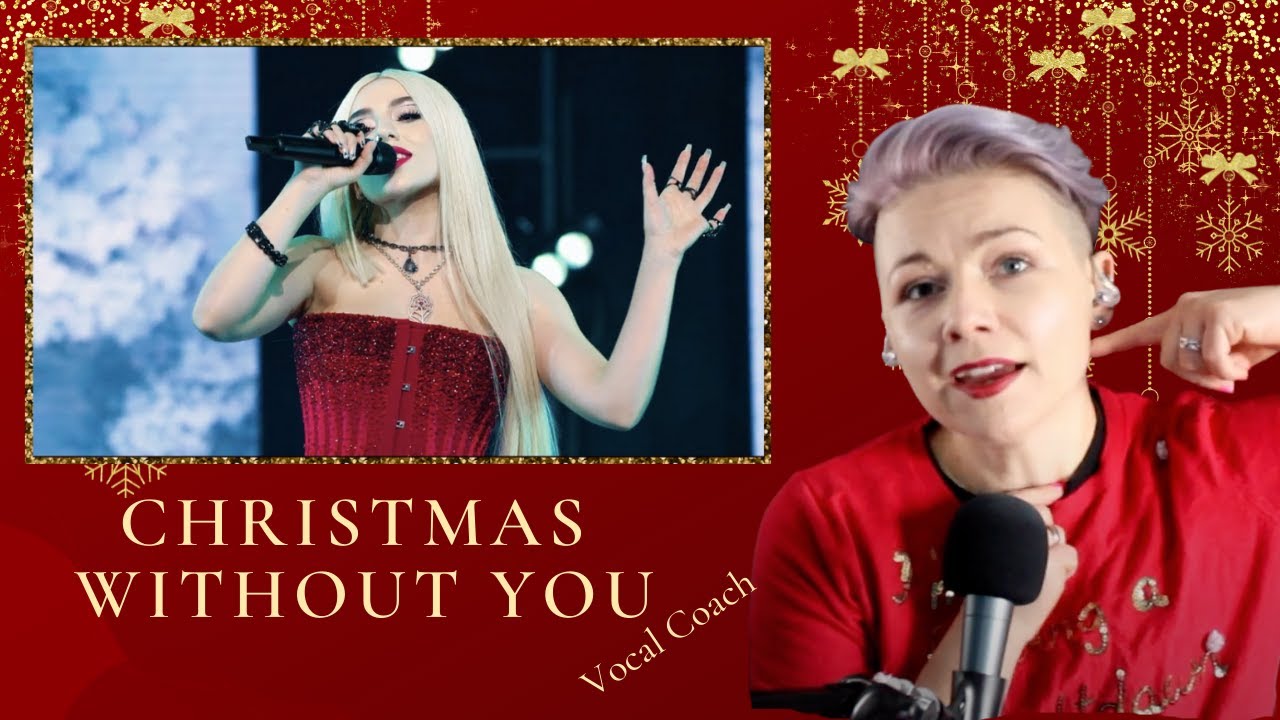 Ava Max - Christmas Without You - New Zealand Vocal Coach Analysis and Reaction