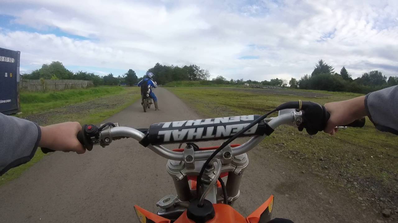 Race; KTM 65 VS STOMP 125 PITBIKE