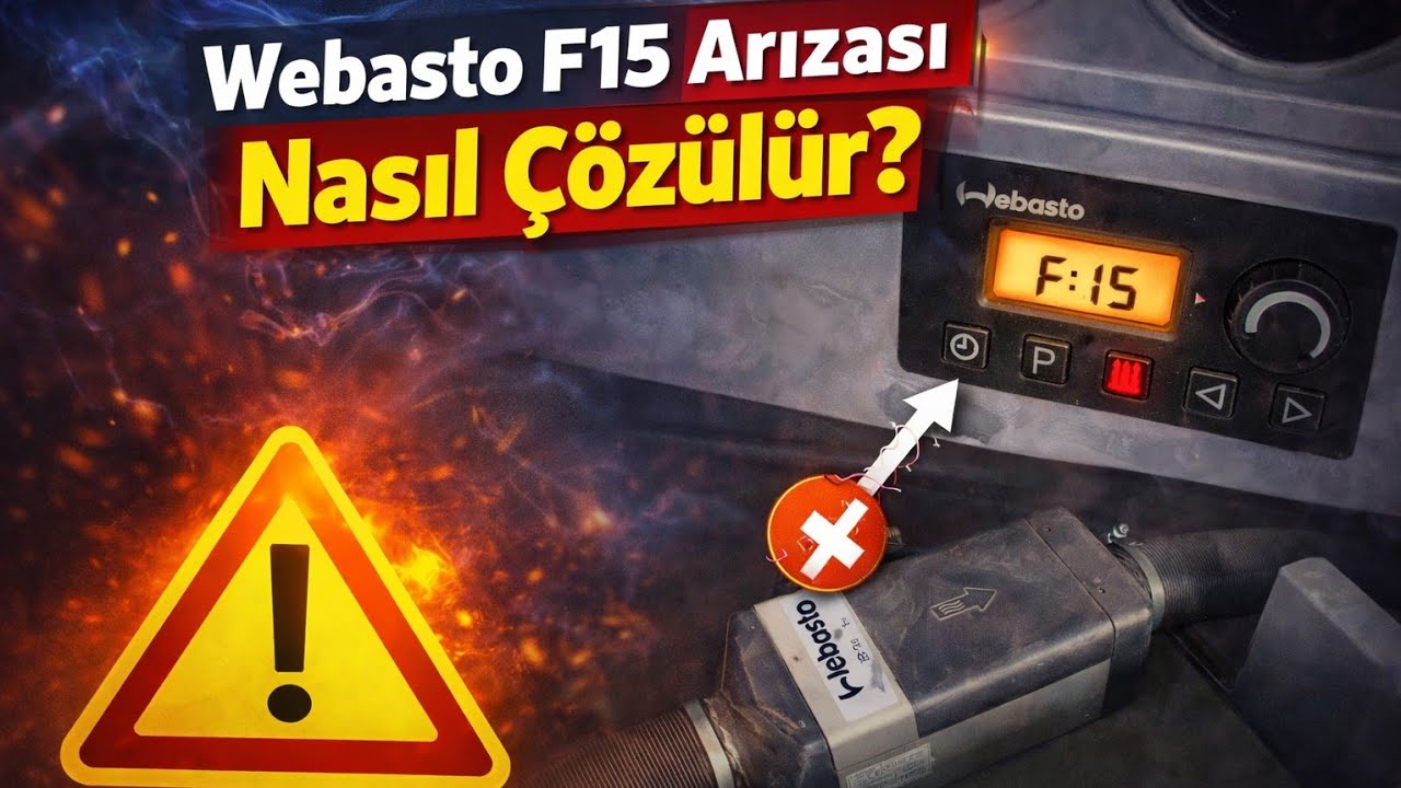 ▶️Webasto Çalışmıyor | F15 Arızası Ne Anlatır? 🔧