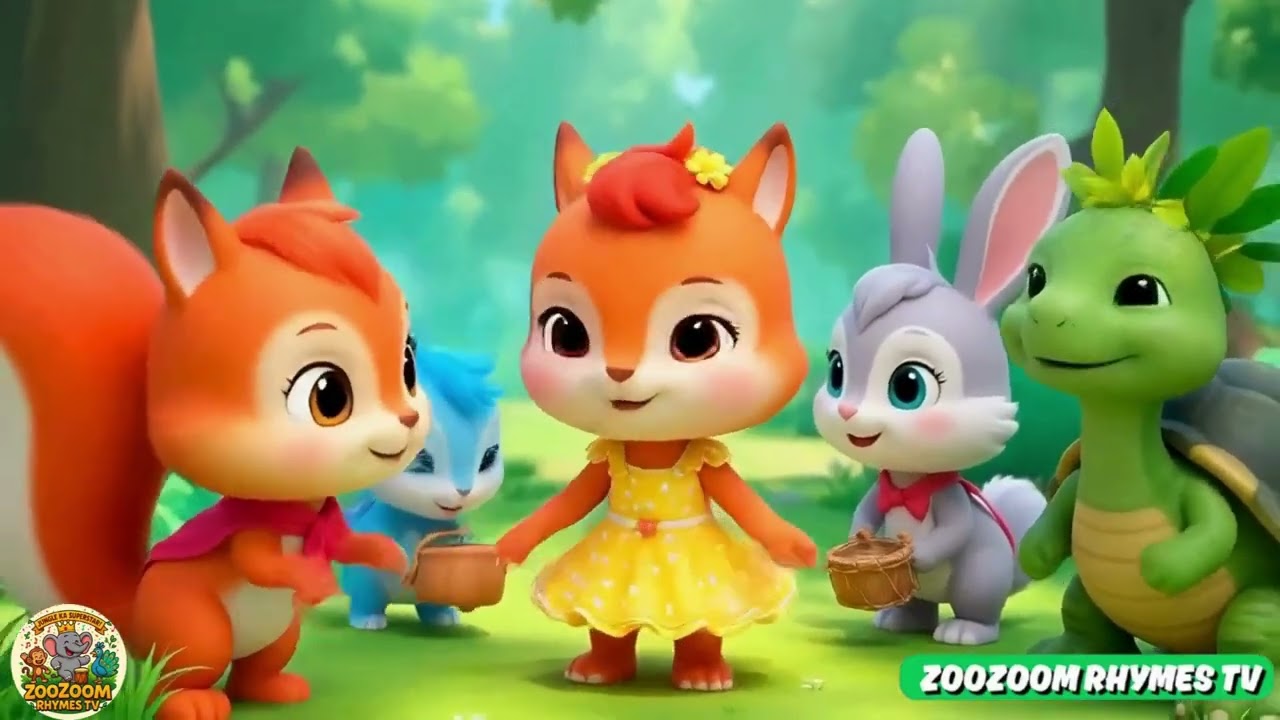 🐦🎶 आओ गाएं चिड़िया रानी – क्यूट एनिमेशन के साथ किड्स सॉन्ग 🌈✨