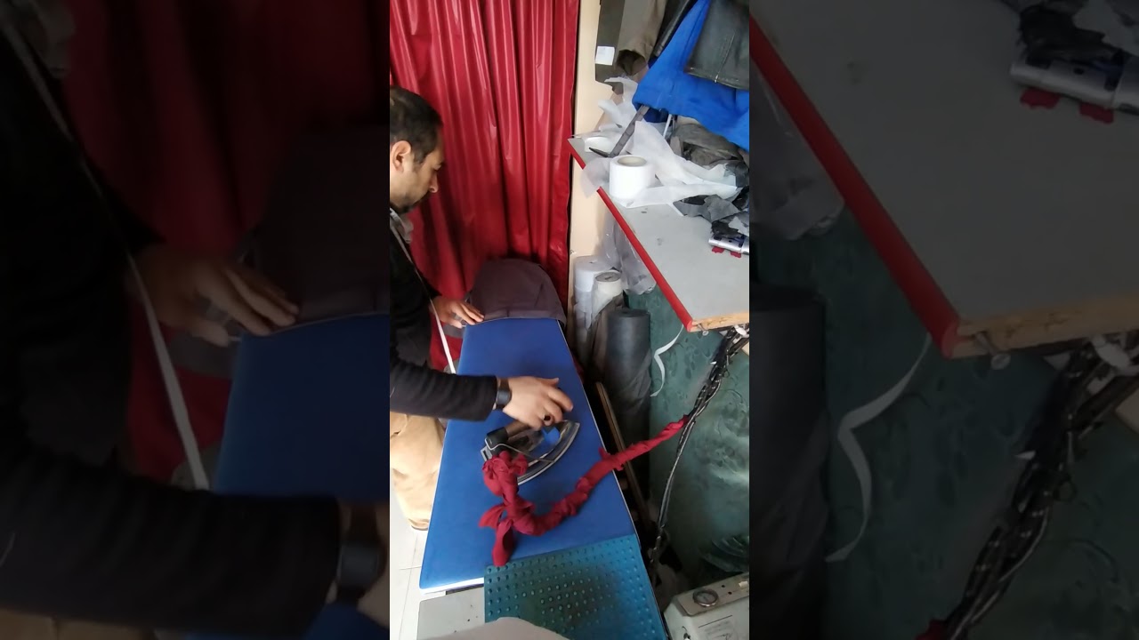 erkek pantolon dikiş açma ve ütüleme