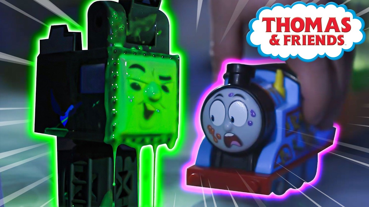 Paint Spill on the Tracks! | Watch Out Thomas
