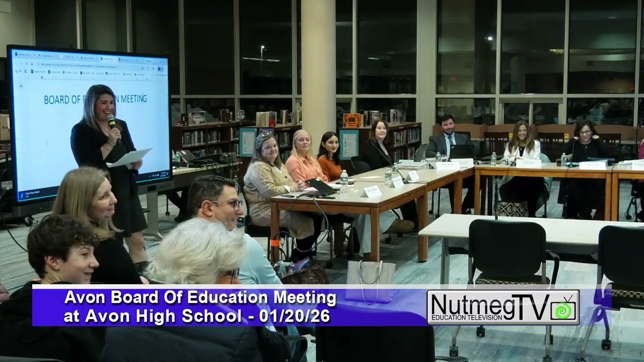 Avon Board of Education Meeting - 01/20/26