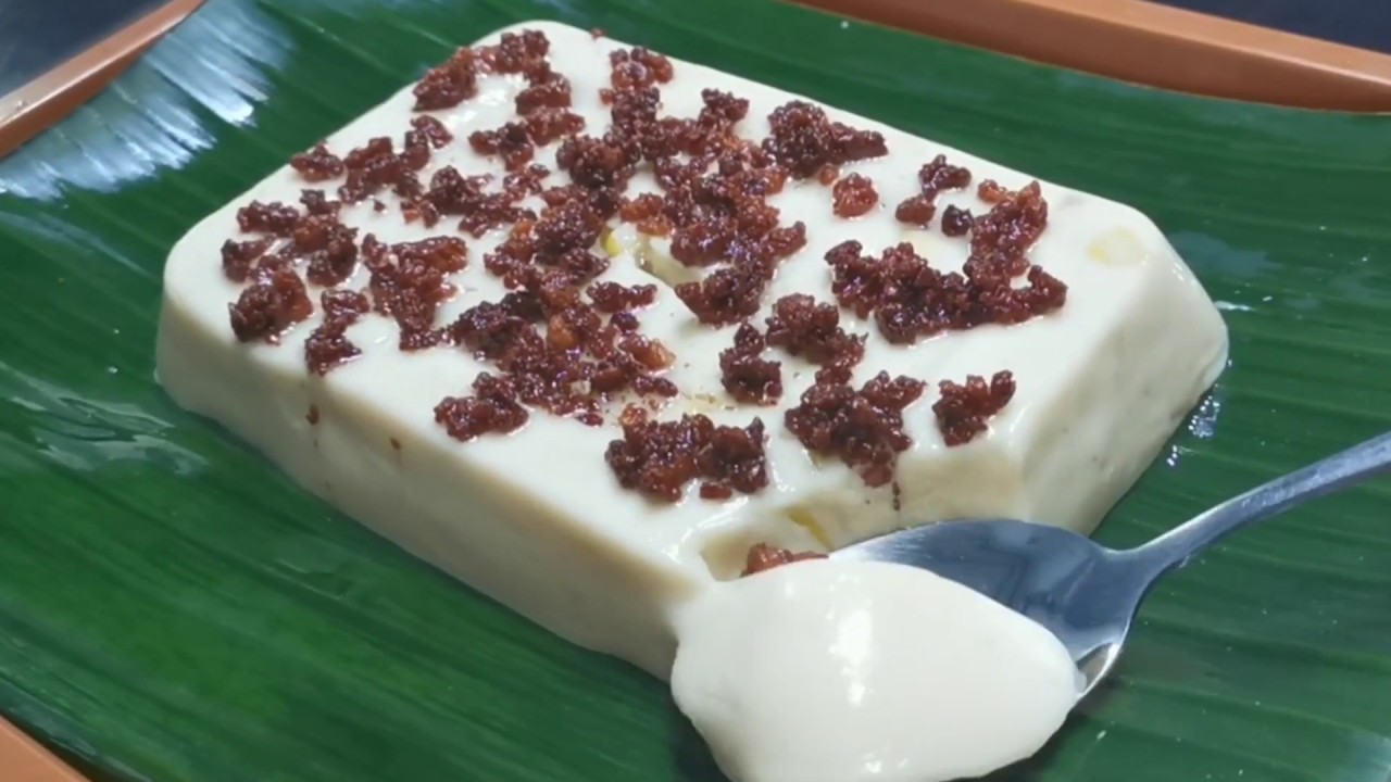 Creamy and Tasty Maja Blanca - “Tibuk-tibuk” in Kapampangan by THREE ACES