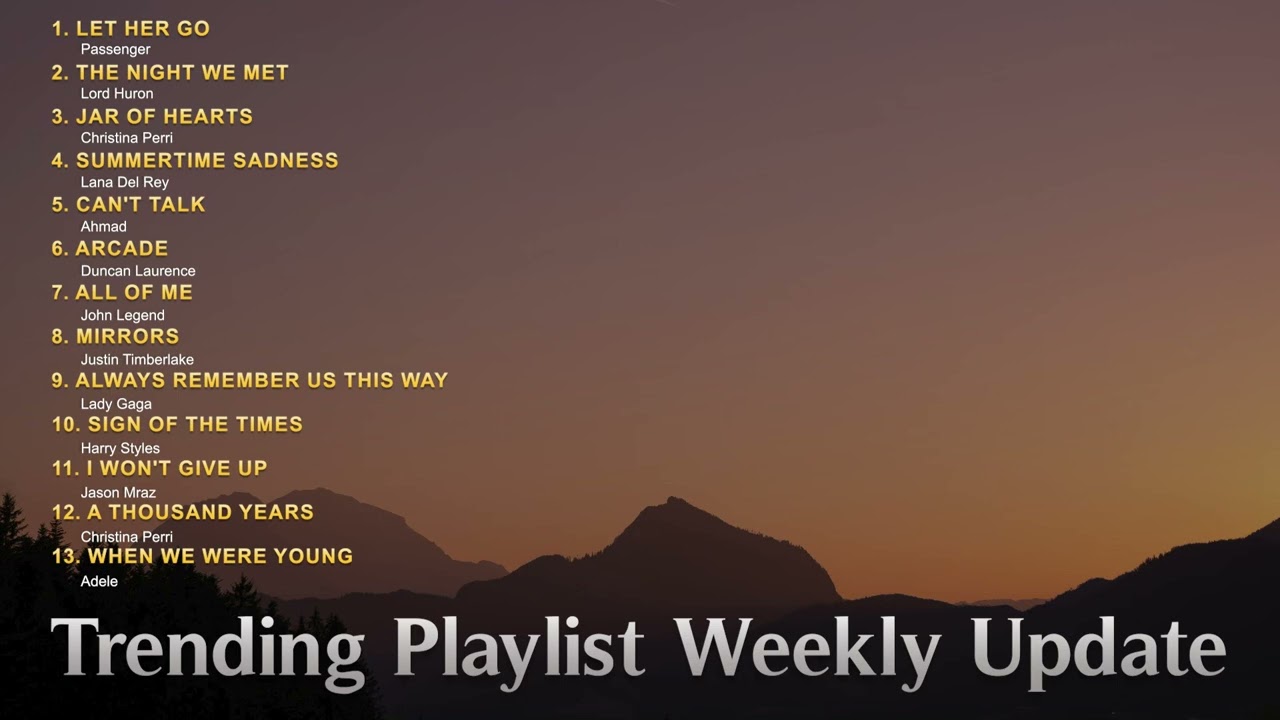 Top Songs &ndash; 2025 Edition 📈 This Week&rsquo;s Must-Hear Tracks