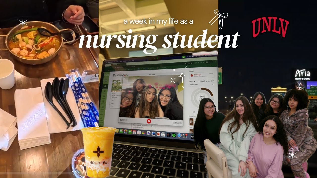 a very unorganized week(s) in my life as a nursing student ✰