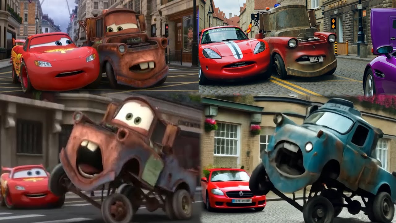 Cars 2 Bomb in Mater Chase Remake