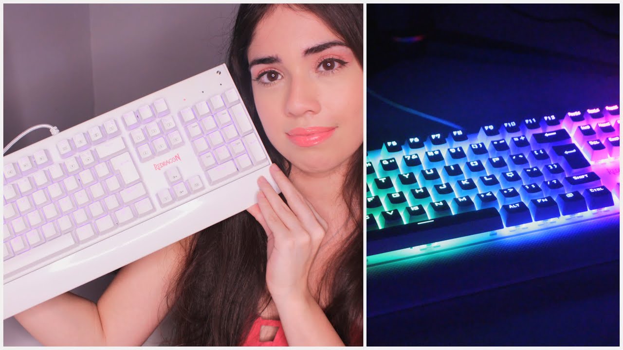 ASMR TECLADO MECÂNICO ULTRA RELAXANTE