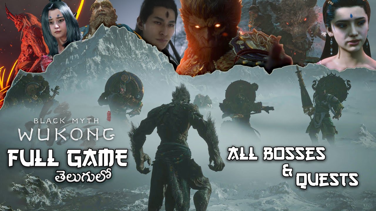 Black Myth Wukong FULL GAME | THE COSMIC BOY