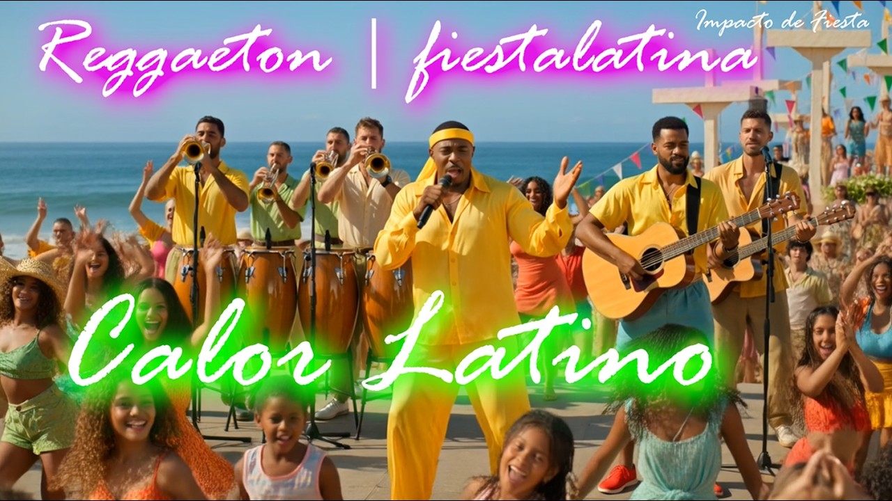 ☀️🇪🇸🔥 Fiesta Latina | Reggaeton | Vibra De Oro 🎸🎺🔥