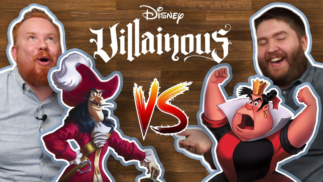 Captain Hook vs. The Queen of Hearts || Disney Villainous Gameplay