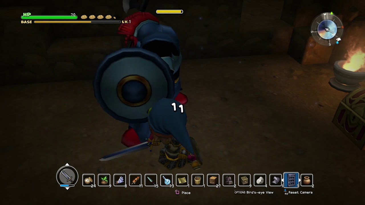 Dragon Quest Builders [PS4] Playthrough #072, Ch. 4: Tantegel Sanctuary: Cursed Gear