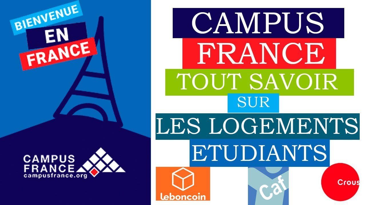 🎯CAMPUS FRANCE : Tout savoir sur les logements étudiants, CROUS, LEBONCOIN, CAF,...