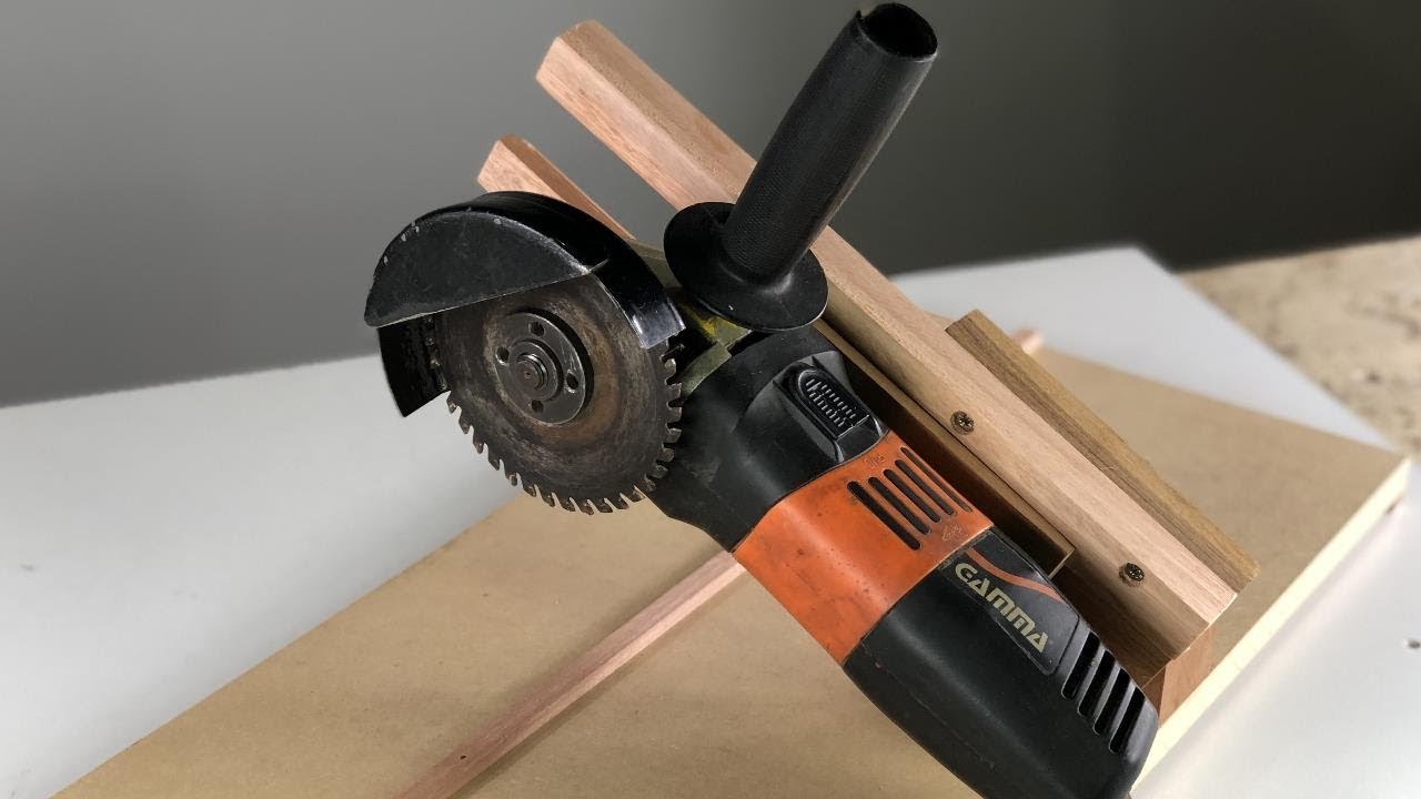 TRUCO PARA TU AMOLADORA - IDEA BRILLANTE CON UNA AMOLADORA ANGULAR