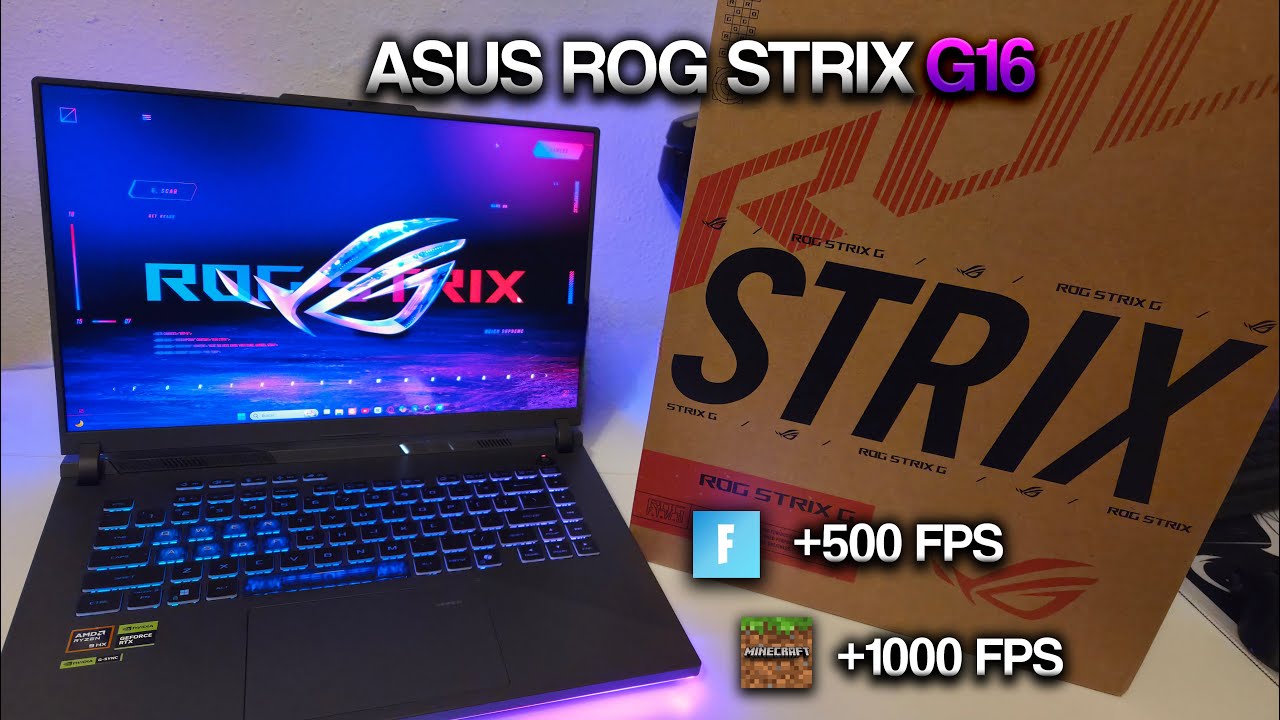 ASUS ROG Strix G16 (Ryzen 9 9955HX + RTX 5070 | 240 Hz) 💻🔥 Unboxing + Test