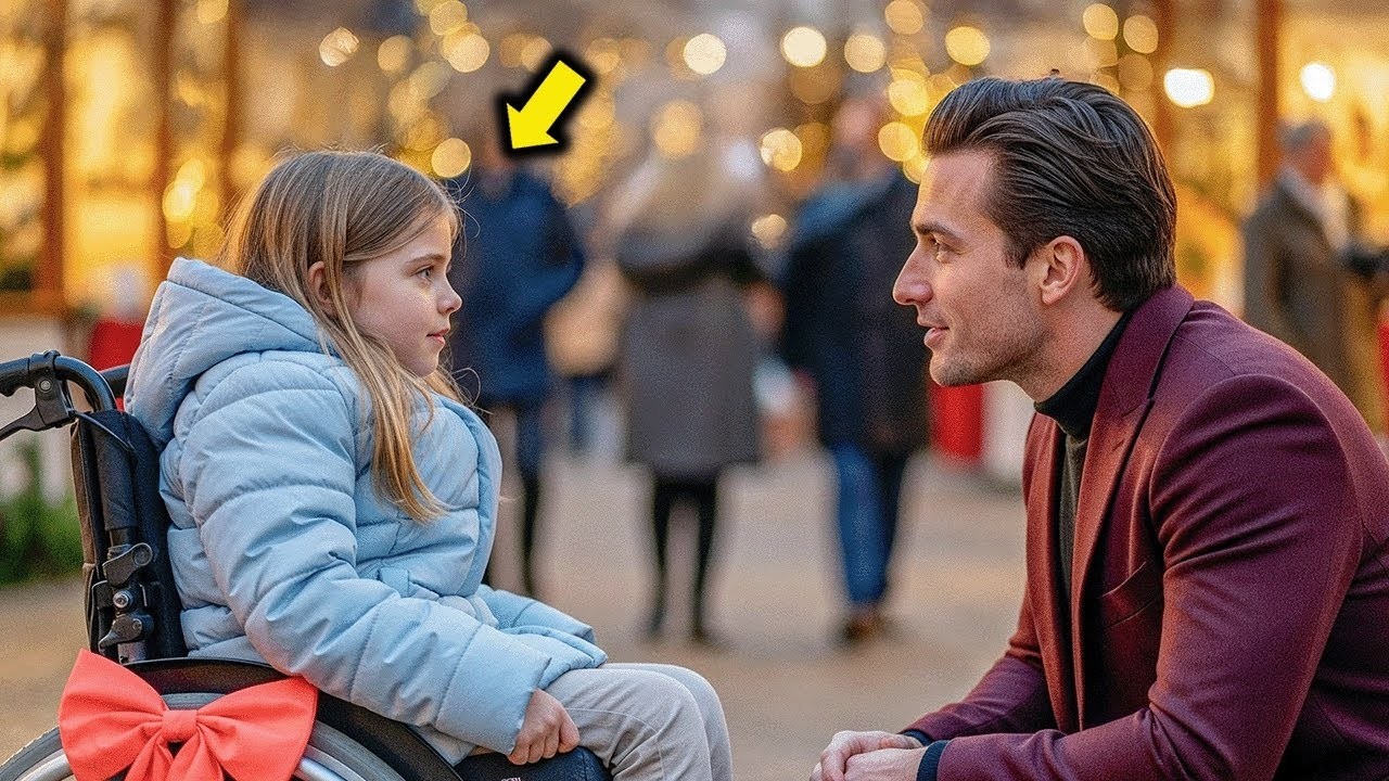 LA POBRE NIÑA EN SILLA DE RUEDAS LE DIJO AL MILLONARIO  'NO ME AYUDE A MÍ    AYUDE A MI MADRE