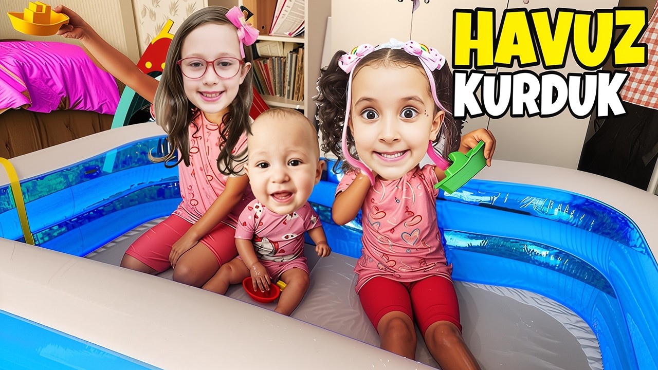 BAHAR BANU ALYA VE ASEL MİRAYA SÜRPRİZ YAPTIM !! İÇİNDEN ÇIKMAK İSTEMEDİLER !! 