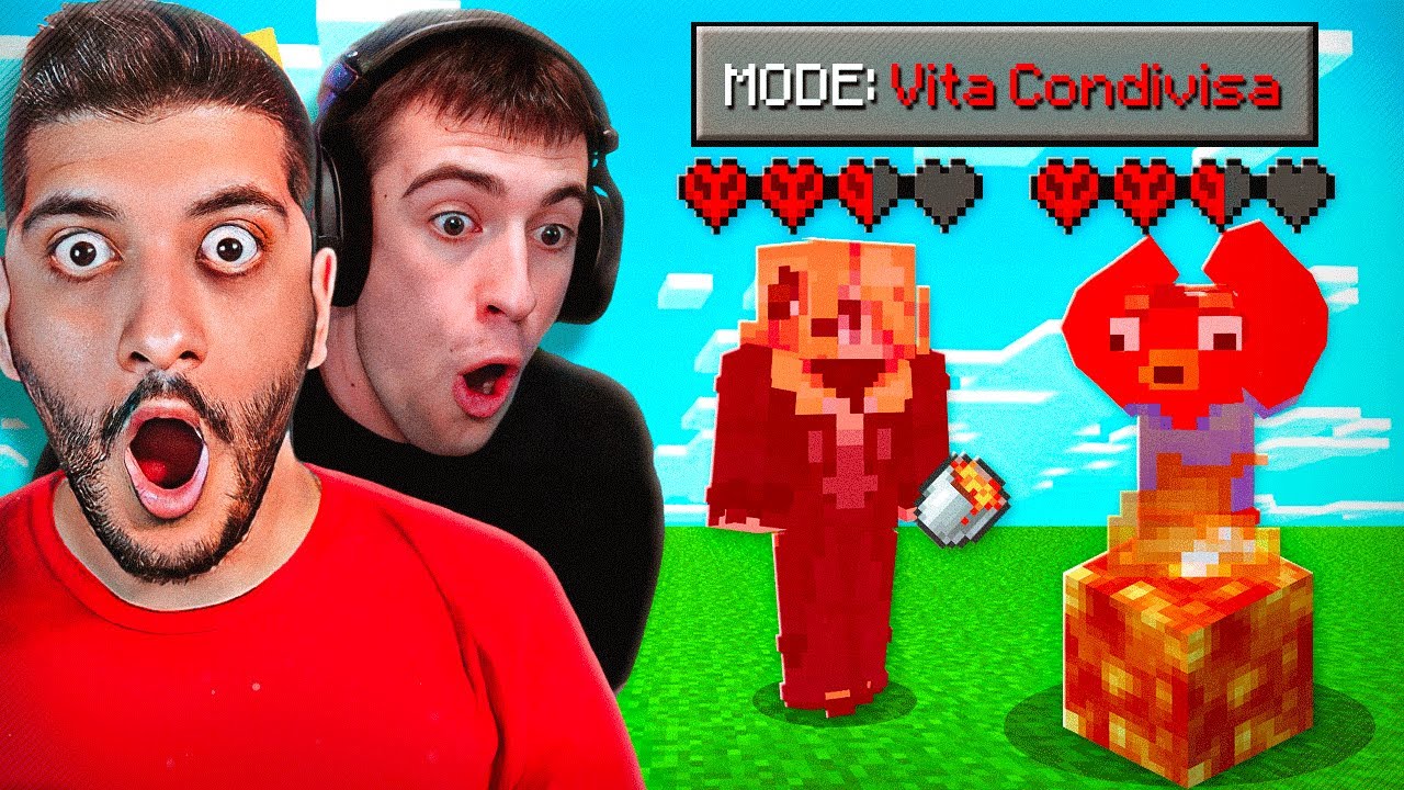 NICO e LOLLO BATTONO MINECRAFT MA CON la VITA CONDIVISA..