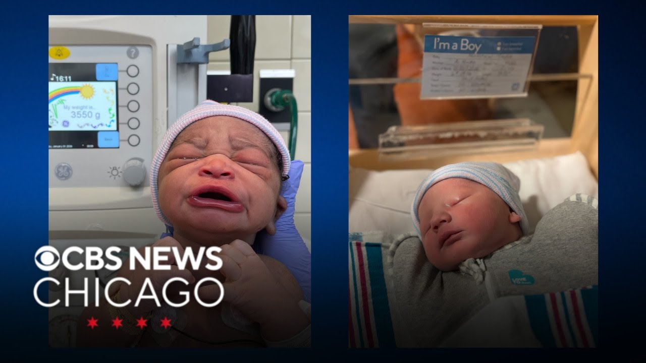 Chicago area's first babies of 2026
