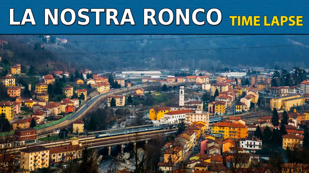 Time Lapse #1: Dal giorno alla notte - La nostra Ronco (Italy)