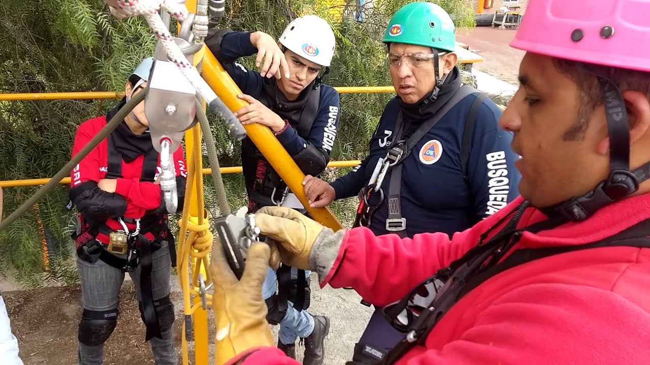 Sistema De 3 Poleas Para Rescate