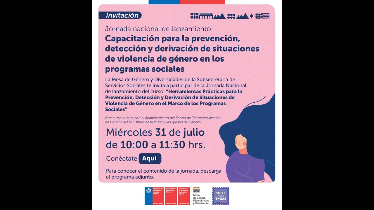 Jornada de Lanzamiento: Capacitación Violencia de Género