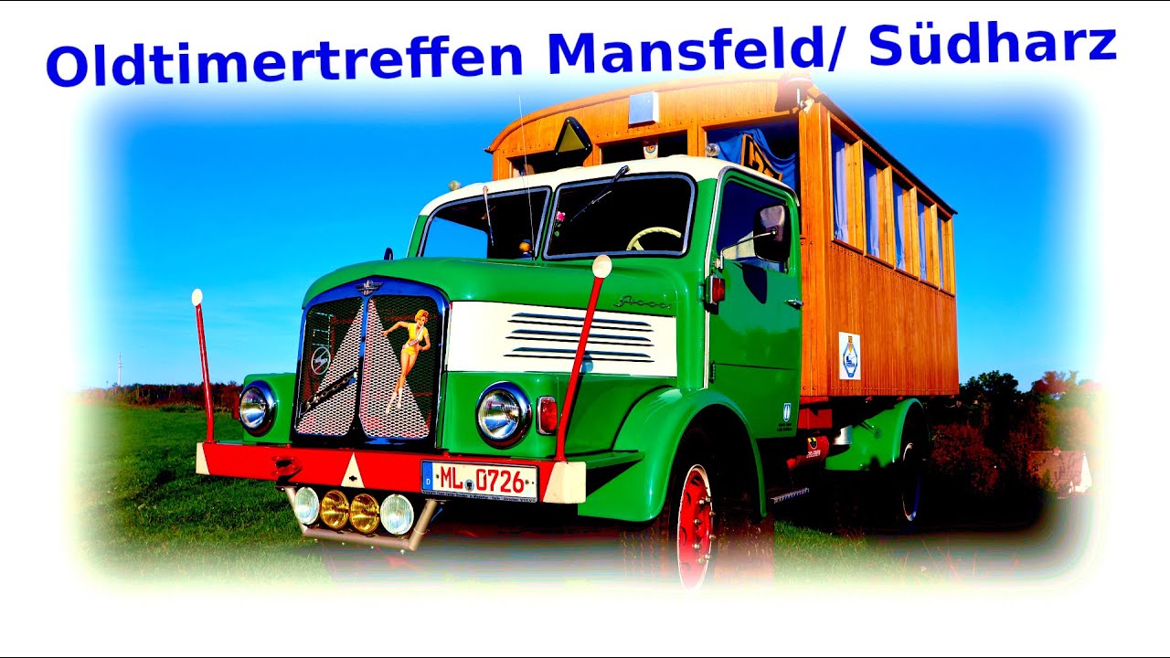 KrAZ, W50, Ikarus & Co auf dem Oldtimertreffen in Hettstedt/ Südharz