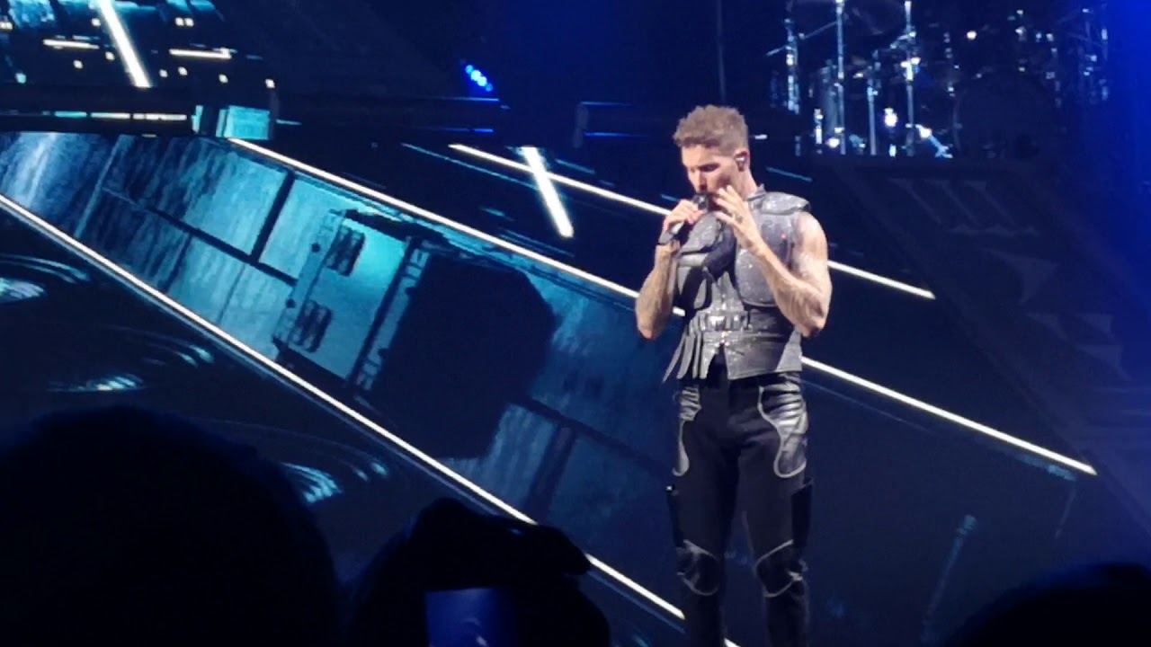 Matt POKORA "Ouh na na" Pyramide Tour 19 octobre 2019 Belgique