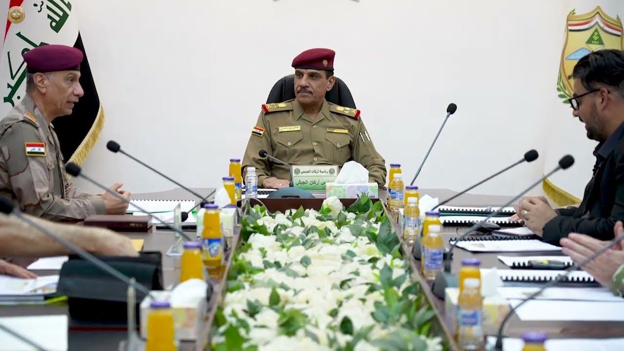 رئيس أركان الجيش يجتمع بقائد ومستشاري بعثة حلف الناتو في العراق