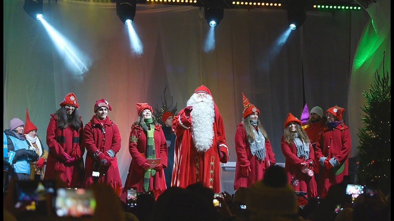 Открытие Рождества 2024 в Santa Claus Village 🎅🦌🎄 Лапландия, Финляндия