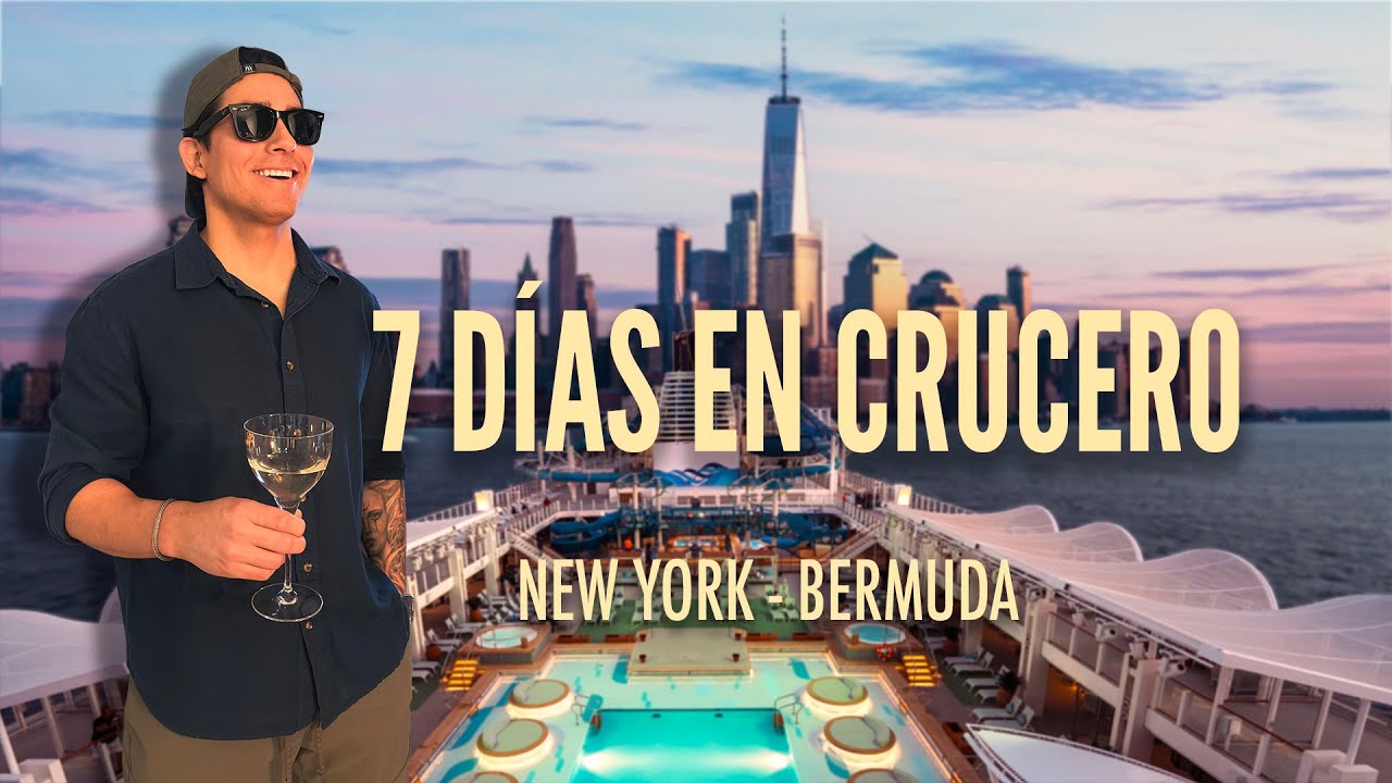 CRUCERO desde NUEVA YORK a BERMUDA 🚢 | 7 Días de Lujo