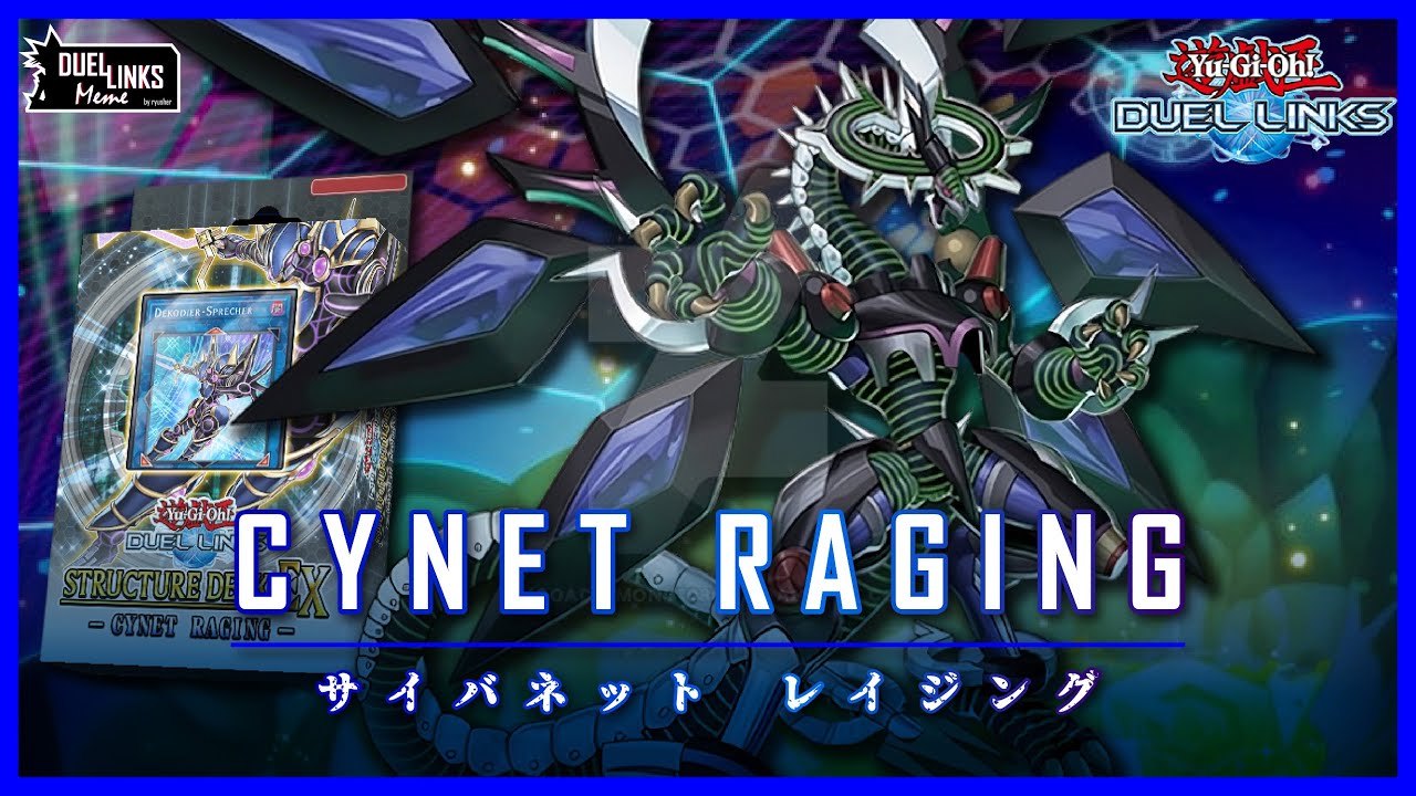 Cynet Raging! New Structure Deck! Firewall Dragon Darkfluid! [Yu-Gi-Oh! Duel Links]