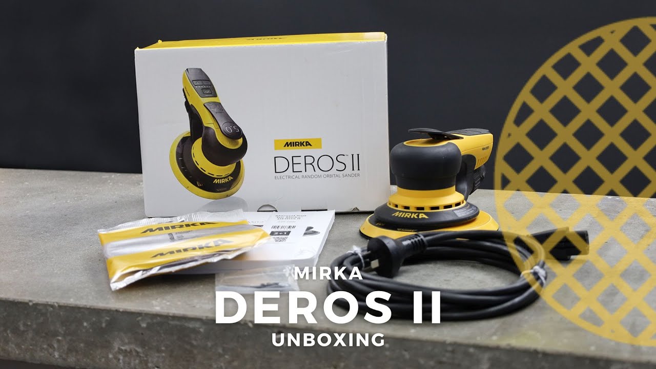 Mirka Deros II Unboxing