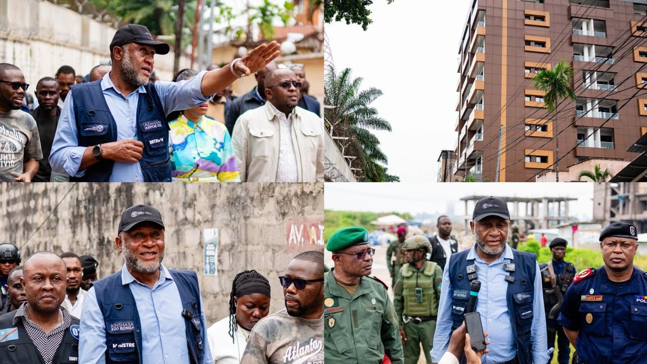 🚨TREMBLEMENT À GOMBE: LÉON MULUMBA PASSE À L'OFFENSIVE DE DÉMOLITIONS AU BAIE DE NGALIEMA, PLANETE J