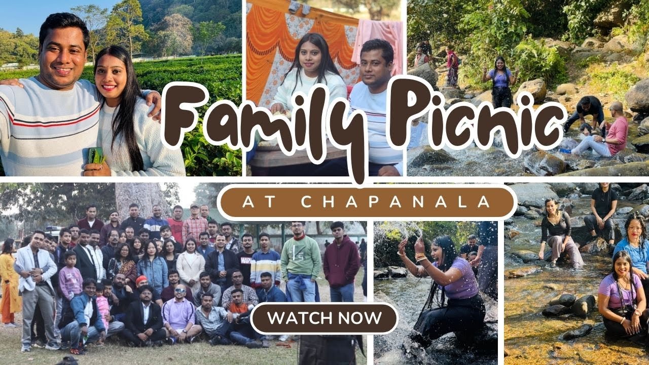 Family picnic at Chapanala picnic spot, Nagaon | Year end celebration, 2024 | Mayuri's daily blog