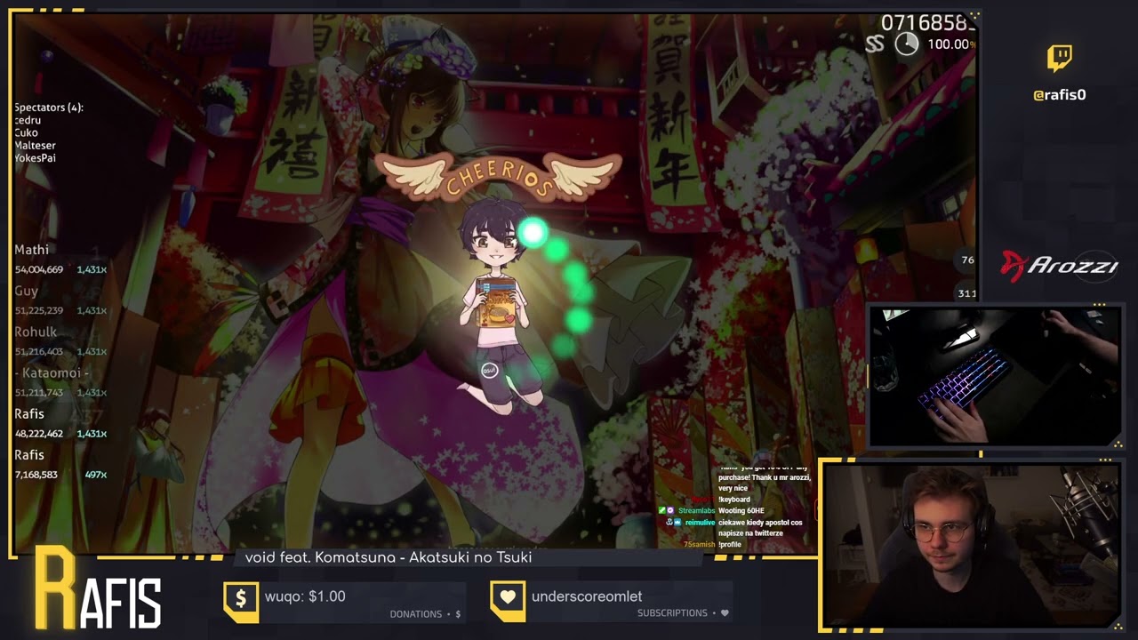 WOOTING THROUGH THE LEADERBOARDS FOR 873PP
