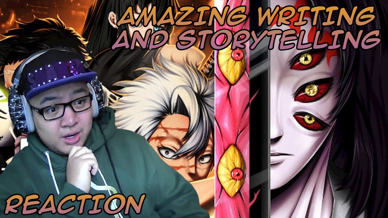 GENIUS WRITING | Hashiras x Kokushibou (Kimetsu no Yaiba) - Castelo Infinito | M4rkim | REACTION