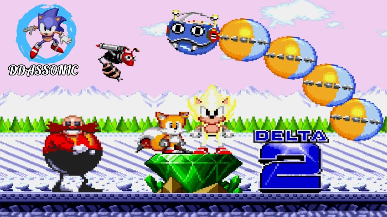 Sonic 2 Delta 2024 (Part of Sonic Delta Origins) • Sonic Hack Longplay