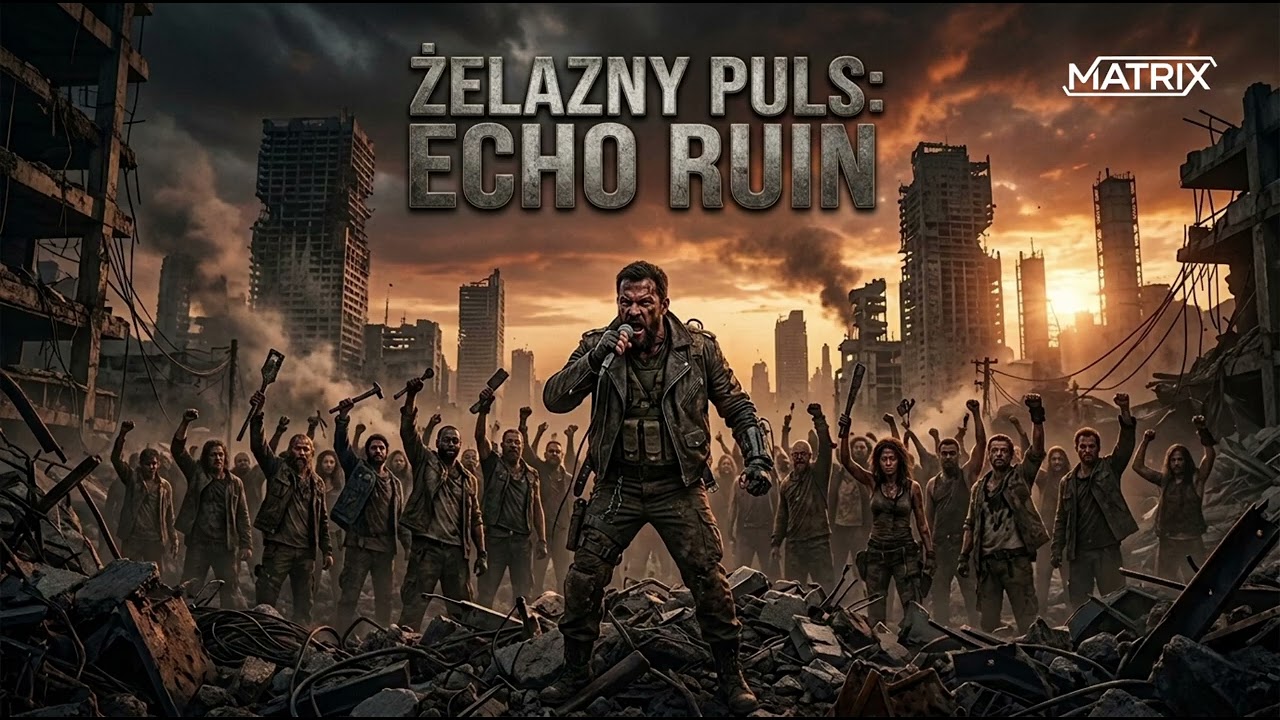 MATRIX - Żelazny Puls: Echo Ruin ver.8 | Industrial Metal & Postapokaliptyczny (Official Audio 2026)
