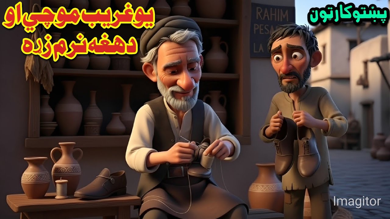 How a Simple Cobbler Made a King Happy with Patience and Gratitude | pashto cartoon story