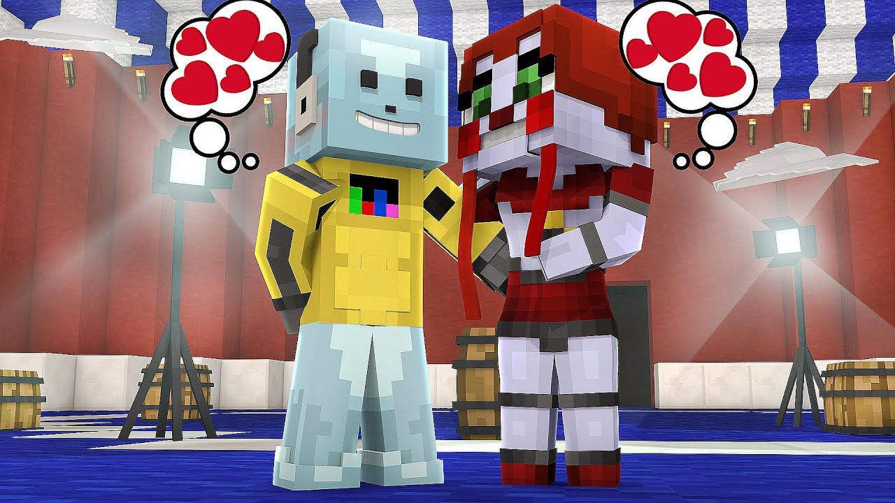 ROBBIE LOVES CIRCUS BABY! Minecraft FNAF Sister Location School! (Minecraft Roleplay)