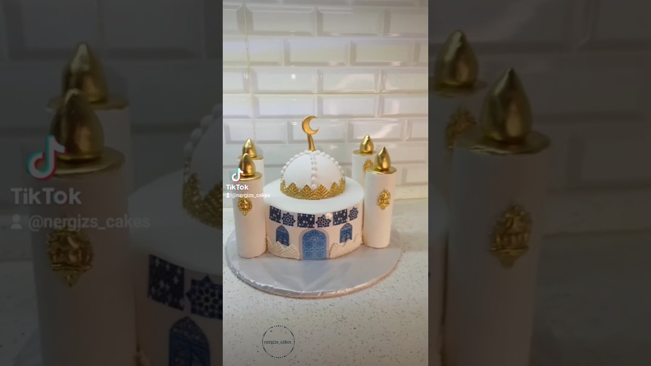 Məscid tortu.           #cake #cakedecorating #food #g&uuml;nl&uuml;kvlog